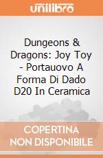 Dungeons & Dragons: Joy Toy - Portauovo A Forma Di Dado D20 In Ceramica giochi