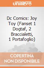 Fanset Dc Comics: 1 Dogtaf, 2 Braccialetti, 1 Portafoglio gioco