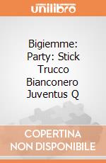 Bigiemme: Party: Stick Trucco Bianconero Juventus Q gioco