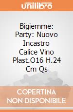 Bigiemme: Party: Nuovo Incastro Calice Vino Plast.O16 H.24 Cm Qs gioco