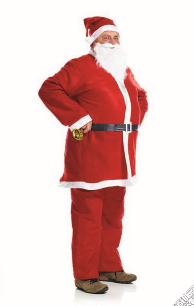 Costume Babbo Natale Promo Adulti gioco