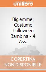 Bigiemme: Costume Halloween Bambina - 4 Ass. gioco