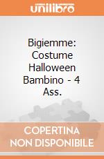 Bigiemme: Costume Halloween Bambino - 4 Ass. gioco