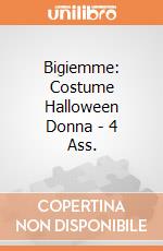 Bigiemme: Costume Halloween Donna - 4 Ass. gioco