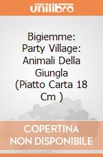 Bigiemme: Party Village: Animali Della Giungla (Piatto Carta 18 Cm ) gioco