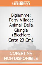 Bigiemme: Party Village: Animali Della Giungla (Bicchiere Carta 23 Cm) gioco