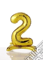 Bigiemme: Party: Pallone Foil Autoportante 40 Cm - 2 Gold Q giochi
