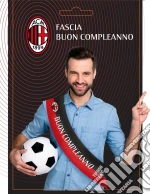 Bigiemme: Fascia Buon Compleanno Milan Q. Fascia Buon Compleanno Milan 9,5 X 152 Cm Poliestere giochi