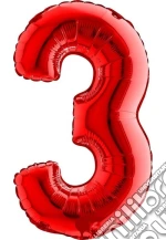 Bigiemme: Pallone Foil 14' - 36 Cm Numero 3 Rosso Q giochi
