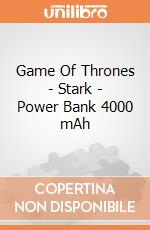 Game Of Thrones - Stark - Power Bank 4000 mAh gioco