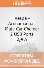 Vespa - Acquamarina - Mate Car Charger 2 USB Ports 2,4 A gioco
