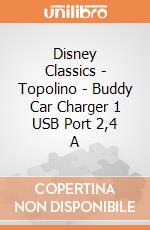Disney Classics - Topolino - Buddy Car Charger 1 USB Port 2,4 A gioco di Tribe