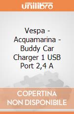 Vespa - Acquamarina - Buddy Car Charger 1 USB Port 2,4 A gioco