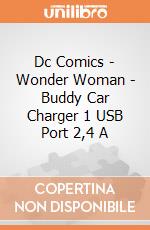 Dc Comics - Wonder Woman - Buddy Car Charger 1 USB Port 2,4 A gioco di Tribe