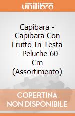 Capibara - Capibara Con Frutto In Testa - Peluche 60 Cm (Assortimento) giochi