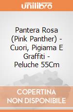 Pantera Rosa (Pink Panther) - Cuori, Pigiama E Graffiti - Peluche 55Cm giochi