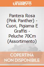 Pantera Rosa (Pink Panther) - Cuori, Pigiama E Graffiti - Peluche 70Cm (Assortimento) giochi