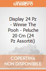 Display 24 Pz - Winnie The Pooh - Peluche 20 Cm (24 Pz Assortiti) gioco di PTS