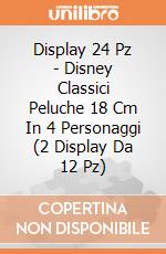 Display 24 Pz - Disney Classici Peluche 18 Cm In 4 Personaggi (2 Display Da 12 Pz)  gioco di Disney
