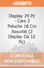 Display 24 Pz - Cars 3 Peluche 18 Cm Assortiti (2 Display Da 12 Pz)  gioco di Disney