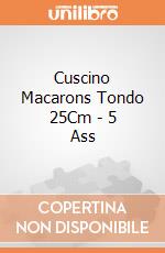 Cuscino Macarons Tondo 25Cm - 5 Ass gioco di Pts