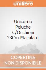 Unicorno Peluche C/Occhioni 23Cm Maculato gioco di Pts
