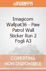 Imagicom Wallpat36 - Paw Patrol Wall Sticker Run 2 Fogli A3 gioco di Imagicom