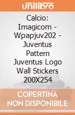Calcio: Imagicom - Wpapjuv202 - Juventus Pattern Juventus Logo Wall Stickers 200X254 giochi
