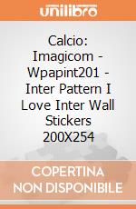 Calcio: Imagicom - Wpapint201 - Inter Pattern I Love Inter Wall Stickers 200X254 giochi