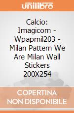 Calcio: Imagicom - Wpapmil203 - Milan Pattern We Are Milan Wall Stickers 200X254 giochi