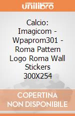 Calcio: Imagicom - Wpaprom301 - Roma Pattern Logo Roma Wall Stickers 300X254 giochi