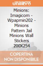Minions: Imagicom - Wpapmin202 - Minions Pattern Jail Minions Wall Stickers 200X254 giochi