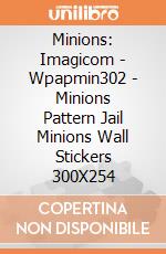 Minions: Imagicom - Wpapmin302 - Minions Pattern Jail Minions Wall Stickers 300X254 giochi