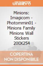Minions: Imagicom - Photommin01 - Minions Family Minions Wall Stickers 200X254 giochi