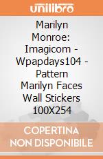 Marilyn Monroe: Imagicom - Wpapdays104 - Pattern Marilyn Faces Wall Stickers 100X254 gioco
