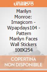 Marilyn Monroe: Imagicom - Wpapdays104 - Pattern Marilyn Faces Wall Stickers 100X254 giochi