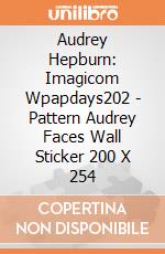 Audrey Hepburn: Imagicom Wpapdays202 - Pattern Audrey Faces Wall Sticker 200 X 254 gioco