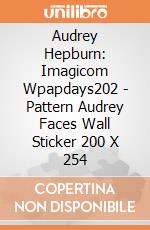Audrey Hepburn: Imagicom Wpapdays202 - Pattern Audrey Faces Wall Sticker 200 X 254 giochi