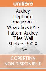Audrey Hepburn: Imagicom - Wpapdays301 - Pattern Audrey Tiles Wall Stickers 300 X 254 giochi