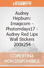 Audrey Hepburn: Imagicom - Photomdays17 - Audrey Red Lips Wall Stickers 200X254 giochi