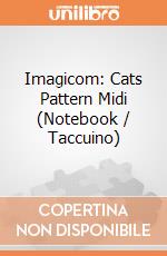 Imagicom: Cats Pattern Midi (Notebook / Taccuino) giochi
