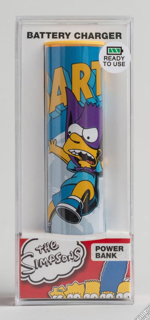 Simpsons - Power Bank Bartman (2600 mAh) gioco di Tribe