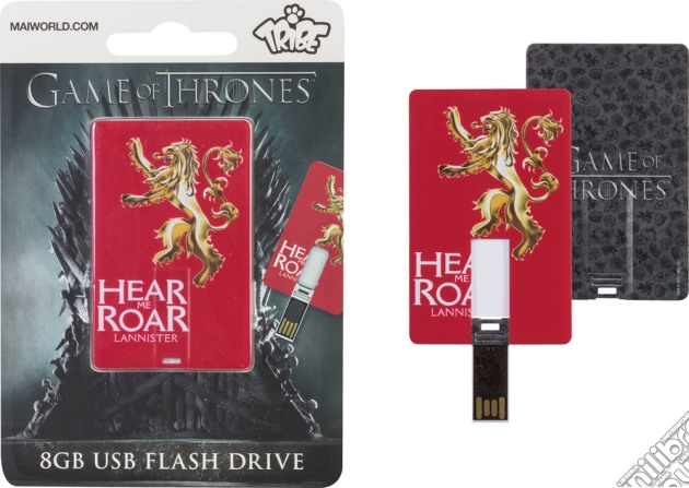Games Of Thrones - Lannister - Card Usb 8GB gioco
