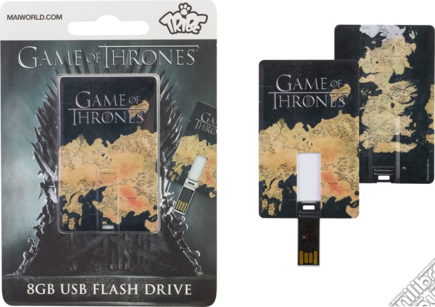 Games Of Thrones - Map - Card Usb 8GB gioco