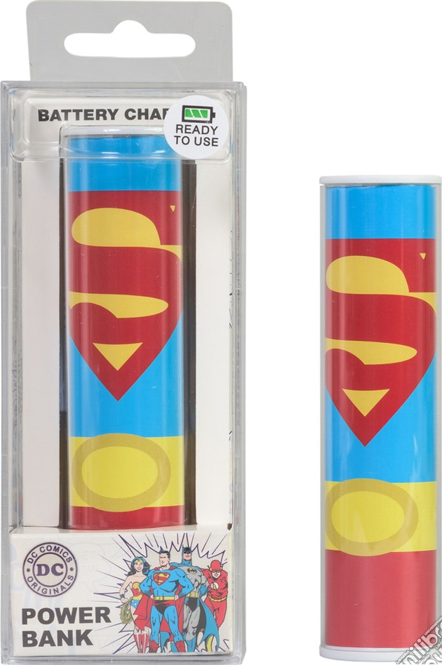 Dc Comics - Superman - Power Bank 2600 Mah gioco