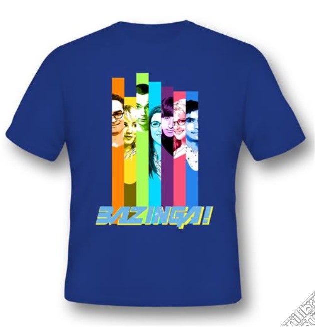 Big Bang Theory (The) - Bazinga Colors (T-Shirt Unisex Tg. XL) gioco