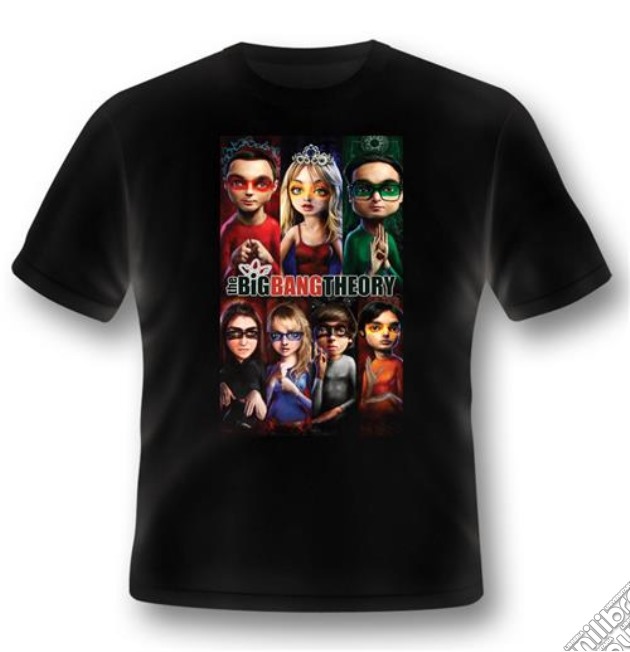Big Bang Theory (The) - Superhero (T-Shirt Unisex Tg. L) gioco di 2BNerd