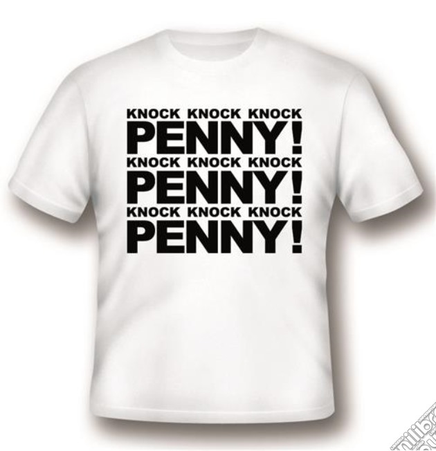 Big Bang Theory (The) - Knock Penny White (T-Shirt Unisex Tg. M) gioco di 2BNerd