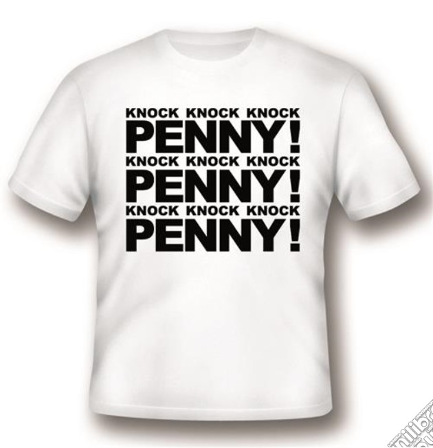 Big Bang Theory (The) - Knock Penny White (T-Shirt Unisex Tg. S) gioco di 2BNerd