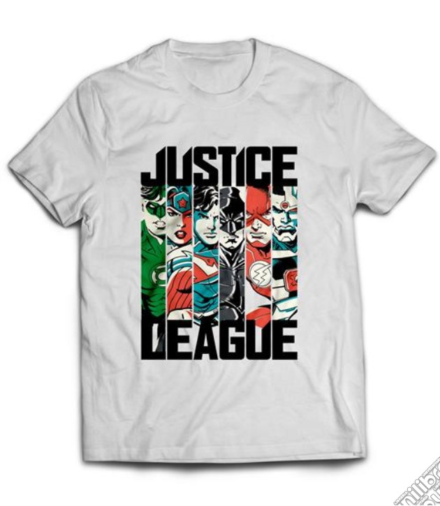 Justice League Team (T-Shirt Unisex Tg. M) gioco di 2BNerd